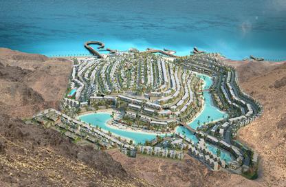 Chalet - 3 Bedrooms - 3 Bathrooms for sale in IL Monte Galala - Al Ain Al Sokhna - Suez