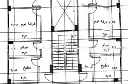 شقة - 3 غرف نوم - 2 حمامات للبيع في الحي المتميز - مدينة بدر - القاهرة