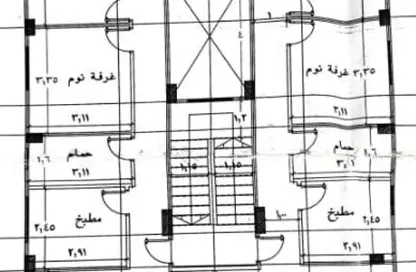 شقة - 3 غرف نوم - 2 حمامات للبيع في الحي المتميز - مدينة بدر - القاهرة