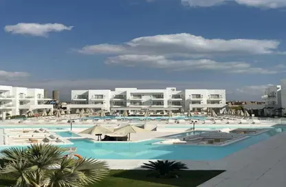 شاليه - 3 غرف نوم - 3 حمامات للبيع في ازها الساحل الشمالي - راس الحكمة - الساحل الشمالي