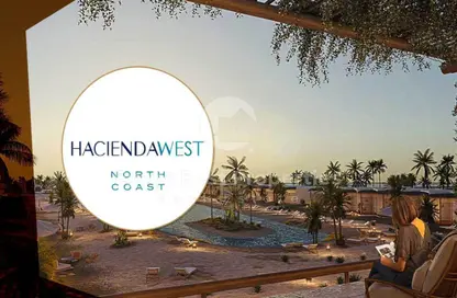 Chalet - 3 Bedrooms - 3 Bathrooms for sale in Hacienda West - Ras Al Hekma - North Coast