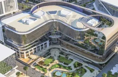 Office Space - Studio - 1 Bathroom for sale in Vision Tower 1 - Financial District - New Capital City - Cairo