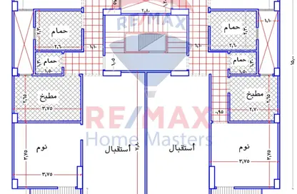 شقة - 3 غرف نوم - 3 حمامات للبيع في تقسيم سامية الجمل - المنصورة - الدقهلية