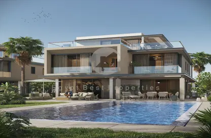 Villa - 5 Bedrooms - 5 Bathrooms for sale in Azzar - 5th Settlement Compounds - The 5th Settlement - New Cairo City - Cairo