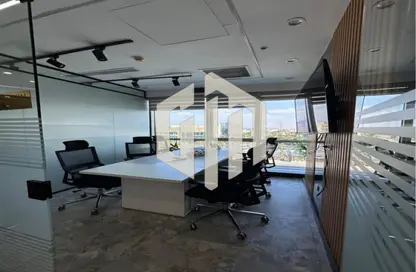 Office Space - Studio - 3 Bathrooms for rent in North Teseen St. - The 5th Settlement - New Cairo City - Cairo