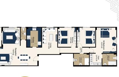 Apartment - 3 Bedrooms - 3 Bathrooms for sale in Bait Alwatan - The 5th Settlement - New Cairo City - Cairo