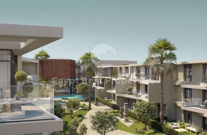 Apartment - 1 Bedroom - 2 Bathrooms for sale in Hills of one - New Zayed City - Sheikh Zayed City - Giza