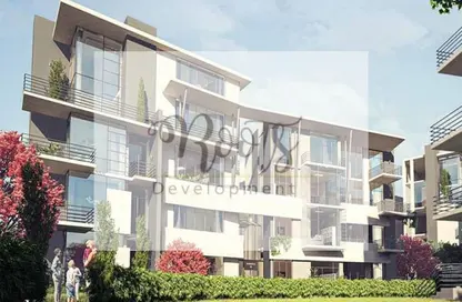 Apartment - 1 Bedroom - 1 Bathroom for sale in West Leaves - 1st District - 6 October City - Giza