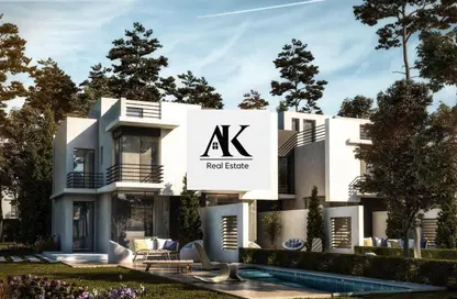 Twin House - 5 Bedrooms - 5 Bathrooms for sale in IL Bosco - New Capital Compounds - New Capital City - Cairo