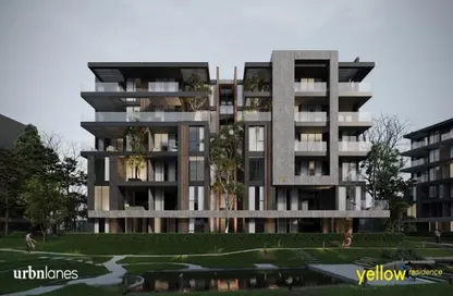 شقة - 2 غرف نوم - 2 حمامات للبيع في يلو ريزيدنس - مدينة القاهرة الجديدة - القاهرة