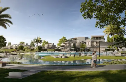 Apartment - 3 Bedrooms - 3 Bathrooms for sale in O West - 6 October Compounds - 6 October City - Giza