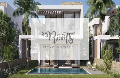 Twin House - 3 Bedrooms - 3 Bathrooms for sale in Azha North - Ras Al Hekma - North Coast