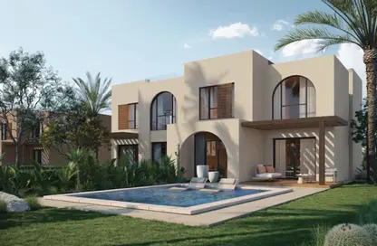 Twin House - 3 Bedrooms - 3 Bathrooms for sale in Makadi Orascom Resort - Makadi - Hurghada - Red Sea
