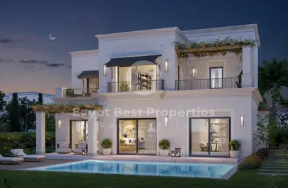 فيلا - 6 غرف نوم - 6 حمامات للبيع في كومباوند سعاده - مدينة القاهرة الجديدة - القاهرة