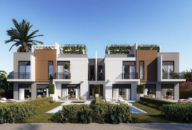 Twin House - 3 Bedrooms - 3 Bathrooms for sale in Lake West 2 - Sheikh Zayed Compounds - Sheikh Zayed City - Giza