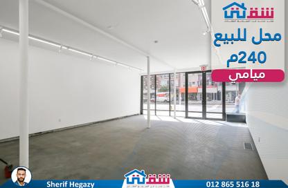 Shop - Studio for sale in Khaled Ibn Al Walid St. - Miami - Hay Awal El Montazah - Alexandria