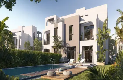 Townhouse - 3 Bedrooms - 3 Bathrooms for sale in O West - 6 October Compounds - 6 October City - Giza
