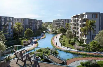 Apartment - 2 Bedrooms - 2 Bathrooms for sale in Palm Hills New Cairo - 5th Settlement Compounds - The 5th Settlement - New Cairo City - Cairo