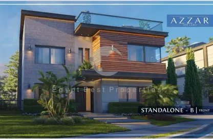 Villa - 5 Bedrooms - 5 Bathrooms for sale in Azzar - 5th Settlement Compounds - The 5th Settlement - New Cairo City - Cairo