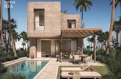 Villa - 3 Bedrooms - 4 Bathrooms for sale in Ramla Lakeside - Qesm Ad Dabaah - North Coast