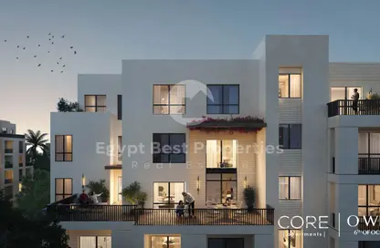 Apartment - 2 Bedrooms - 2 Bathrooms for sale in O West - 6 October Compounds - 6 October City - Giza