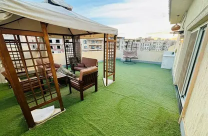 Penthouse - 2 Bedrooms - 3 Bathrooms for rent in El Banafseg Apartment Buildings - El Banafseg - New Cairo City - Cairo