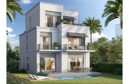 Townhouse - 3 Bedrooms - 4 Bathrooms for sale in Belle Vie - New Zayed City - Sheikh Zayed City - Giza