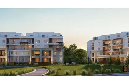 Apartment - 2 Bedrooms - 3 Bathrooms for sale in October Plaza - 6 October Compounds - 6 October City - Giza