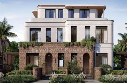 Duplex - 4 Bedrooms - 3 Bathrooms for sale in Crescent Walk - 5th Settlement Compounds - The 5th Settlement - New Cairo City - Cairo