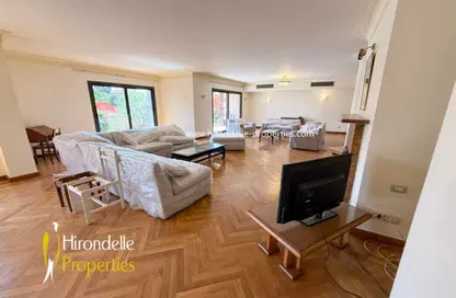 Apartment - 4 Bedrooms - 4 Bathrooms for rent in Sarayat Al Maadi - Hay El Maadi - Cairo