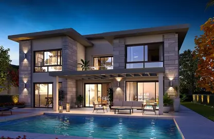 Villa - 5 Bedrooms - 5 Bathrooms for sale in Swan Lake Residence - 5th Settlement Compounds - The 5th Settlement - New Cairo City - Cairo