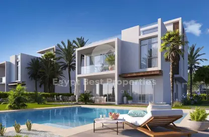 Chalet - 2 Bedrooms - 2 Bathrooms for sale in Mazarine - New Alamein City - Al Alamein - North Coast