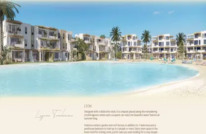 Chalet - 2 Bedrooms - 2 Bathrooms for sale in Al Masyaf - Ras Al Hekma - North Coast