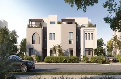 تاون هاوس - 3 غرف نوم - 4 حمامات للبيع في أو ويست - كمبوندات 6 أكتوبر - مدينة 6 أكتوبر - الجيزة
