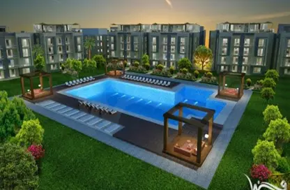 Apartment - 2 Bedrooms - 2 Bathrooms for sale in Galleria Moon Valley - South Investors Area - New Cairo City - Cairo
