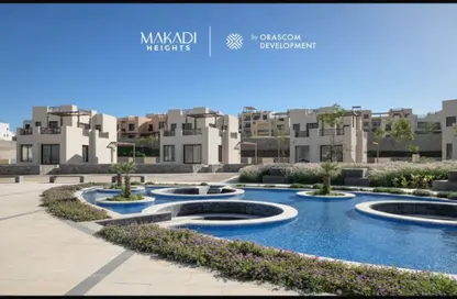 دوبلكس - 3 غرف نوم - 3 حمامات للبيع في مكادي اوراسكوم - مكادي - الغردقة - محافظة البحر الاحمر