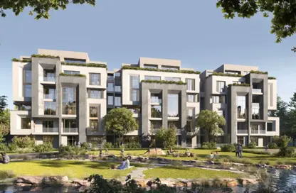 Duplex - 3 Bedrooms - 3 Bathrooms for sale in The brooks - El Katameya Compounds - El Katameya - New Cairo City - Cairo