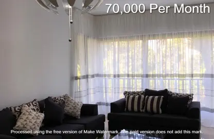 Apartment - 2 Bedrooms - 2 Bathrooms for rent in The Water Way - North Investors Area - New Cairo City - Cairo