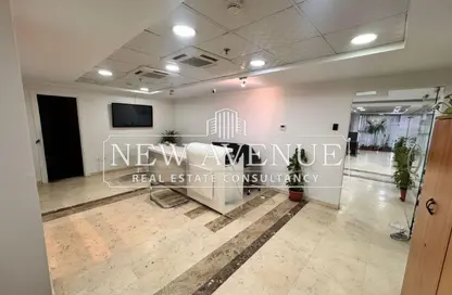 Office Space - Studio - 2 Bathrooms for rent in Bank Center Street - South Teseen St. - The 5th Settlement - New Cairo City - Cairo