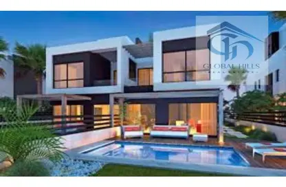 Twin House - 4 Bedrooms - 4 Bathrooms for sale in Palm Hills Katameya Extension - 5th Settlement Compounds - The 5th Settlement - New Cairo City - Cairo