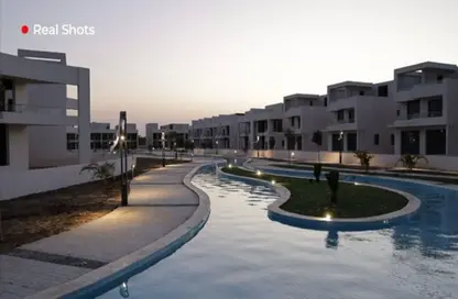 Townhouse - 4 Bedrooms - 4 Bathrooms for sale in Lake West - Sheikh Zayed Compounds - Sheikh Zayed City - Giza