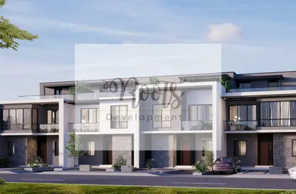 Townhouse - 4 Bedrooms - 3 Bathrooms for sale in Compound Club Hills - 26th of July Corridor - 6 October City - Giza