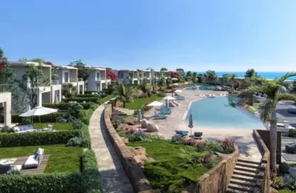 Duplex - 3 Bedrooms - 4 Bathrooms for sale in Ramla Lakeside - Qesm Ad Dabaah - North Coast