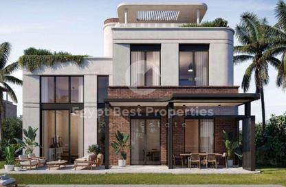 Villa - 5 Bedrooms - 6 Bathrooms for sale in Crescent Walk - 5th Settlement Compounds - The 5th Settlement - New Cairo City - Cairo