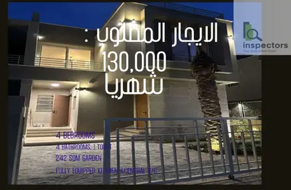 منزل مزدوج - 4 غرف نوم - 4 حمامات للايجار في بالم هيلز قطامية اكستينشن - كمبوندات التجمع الخامس - التجمع الخامس - مدينة القاهرة الجديدة - القاهرة