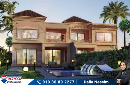 فيلا - 6 غرف نوم - 6 حمامات للبيع في اليكس ويست - كمبوندات الاسكندرية - الاسكندرية
