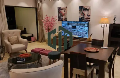 Apartment - 2 Bedrooms - 2 Bathrooms for rent in Lake View - 5th Settlement Compounds - The 5th Settlement - New Cairo City - Cairo