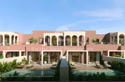 تاون هاوس - 3 غرف نوم - 4 حمامات للبيع في أوجامي - راس الحكمة - الساحل الشمالي