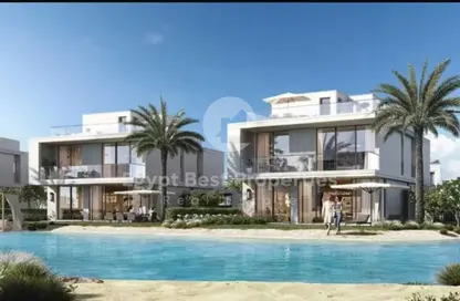 Chalet - 3 Bedrooms - 3 Bathrooms for sale in Mangroovy Residence - Al Gouna - Hurghada - Red Sea