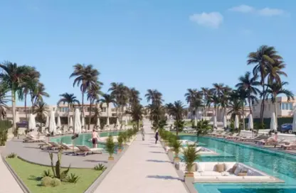 Chalet - 3 Bedrooms - 4 Bathrooms for sale in Hacienda West - Ras Al Hekma - North Coast